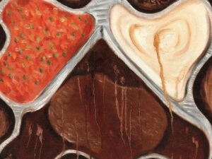 Mouth Watering TV Dinner Painting That Makes Your Appetite Go Through the Roof